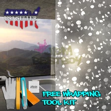 【Frosted Film】 Glass Home Bathroom Window Security Privacy Sticker #4002