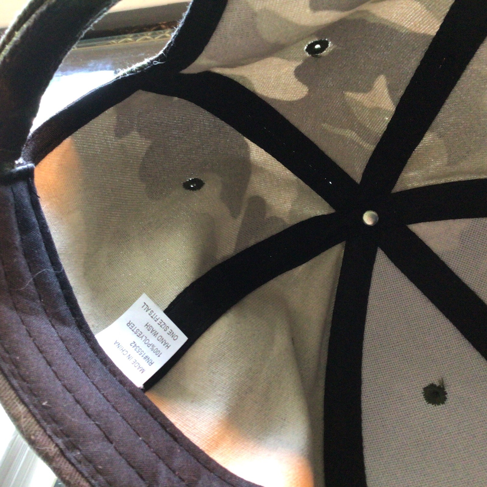 Blessed Embroidered Flat Visor Snapback Hat Super… - image 7