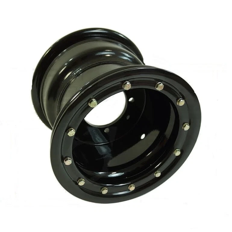 YFZ 450 450R Front Rear Wheels Beadlock 10x5 9x8 Alba Racing OEM Matte BB41 - Image 4 of 4