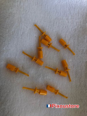 en cuivre Lot de 8 petits grip fils neufs isolés jaune à souder 43mm en cuivre Lot de 8 petits grip fils neufs isolés jaune à souder 43mm
