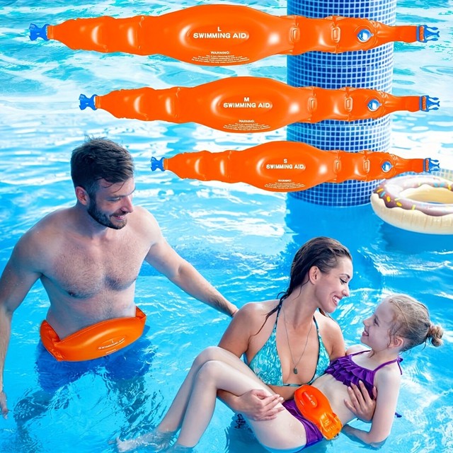 Swim Belts For Kids And Adults Inflatable Swimming Pool Float Training Aid Swi Swim Belts For Kids And Adults Inflatable Swimming Pool Float Training Aid Swi