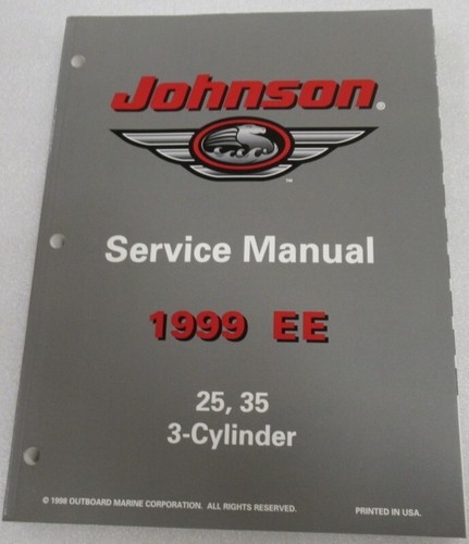Manuel D'entretien OMC Evinrude 1999 - Moteurs 5 à 15 CV 4 Temps - Occasion