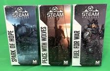 ($90 Value) Steamwatchers Expansion Game Board Bundle | All Three Expansions
