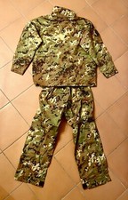 Parka Giacca e Pantalone in tessuto Vegetato impermeabile Tg.46 