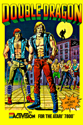 Double Dragon Box Original Console Wall Art Home Decor - POSTER 20x30