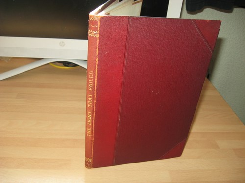 Rudyard Kipling The Light That Failed 1891 true 1st debut novel Lippincott Jan.  - Picture 1 of 7