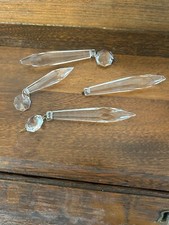Collectible Chandelier Pieces Clear Glass