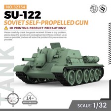 SSMODEL SS32754 1/32 Military Model Soviet SU-122 Self-Propelled Gun