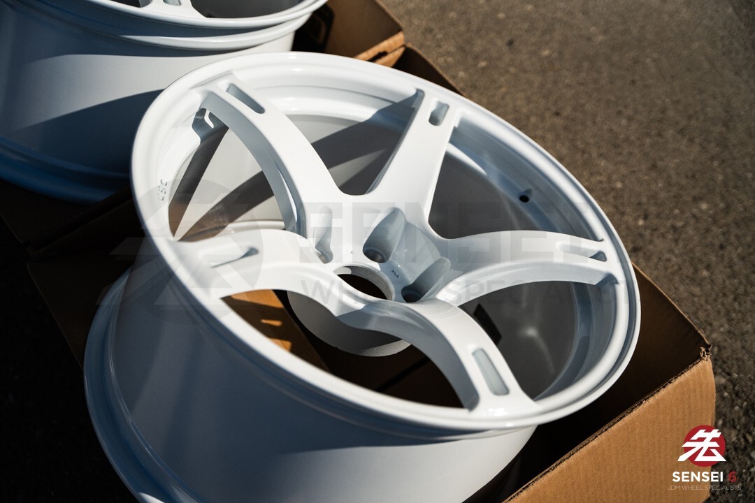 CST Zero-1 Hyper V2 5x114.3 18x9.5 +0 White S-Chassis S13 S14 R32