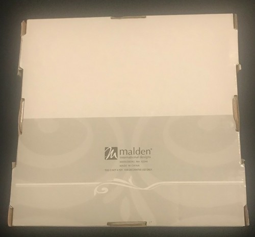 MALDEN Malden With This Ring I Thee Wed Photo Album Silver & Black Velvet - Picture 2 of 2