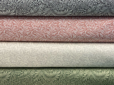 William Morris V&A extra breiter Quiltrückenstoff von 1/2M * verschiedene Designs