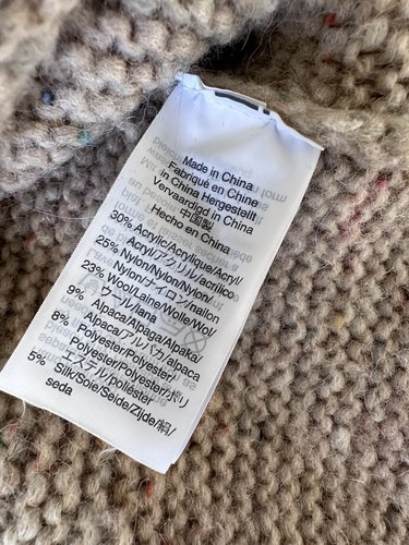 Madewell Damen Gr. XS Fleckgarn, dieser Pullover Pulli Weite Ärmel - Bild 6 von 8
