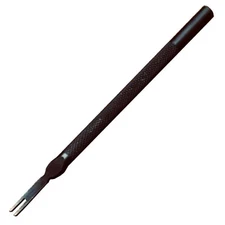 Oka Spot Chisel No.1 Leathercraft Tool 2 Prong Leather Hole Punch