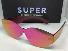 RetroSuperFuture Tuttolente Drew Mama Pink Sunglasses A6E 53mm NEW