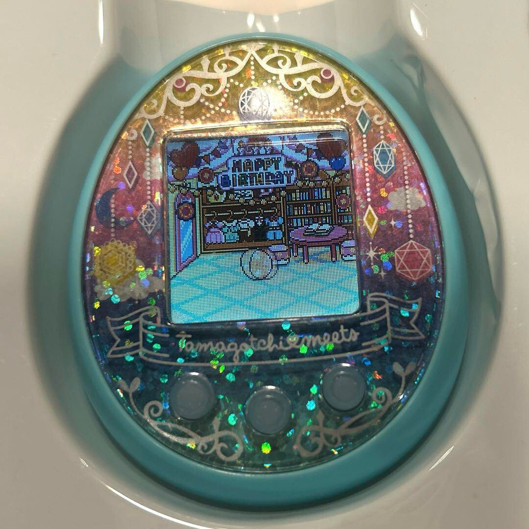 Tamagotchi Meets Fantasy meets Blue USED Japanese Virtual Pet TMGC
