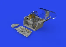 Eduard 1/48 Aircraft- Bf109K4 Cockpit for EDU (Photo-Etch & Resin) EDU648904