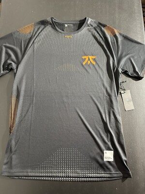 FNATIC 2021 Pro Player Blank Jersey Esports Black Size L NEW