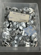 QTY 1 TRADESHIP ALUMINUM SPUR GEAR 64 PITCH 52 TEETH 1/8” BORE 20 DEG. SLOT CAR