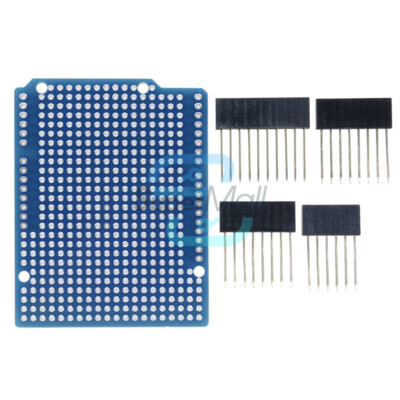 Prototype PCB DIY for Arduino UNO R3 Shield Board FR-4 Fiber 2mm+2.54mm Pitch
