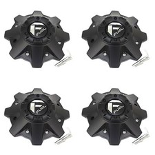 4 Fuel Off-roads Black Center Caps For 8l Battle Axe D578 Maverick D610 4 Fuel Off-roads Black Center Caps For 8l Battle Axe D578 Maverick D610