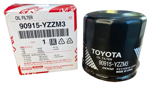 FILTRO DE ACEITE GENUINO TOYOTA SE ADAPTA A TOYOTA MR2 ZZW30 1ZZ 90915-YZZM3 - Imagen 1 de 3