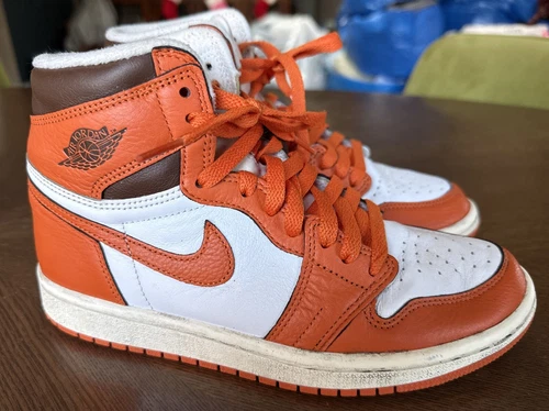 Women’s Size 7 Nike Air Jordan 1 Retro High OG White Starfish Sail DO9369-101