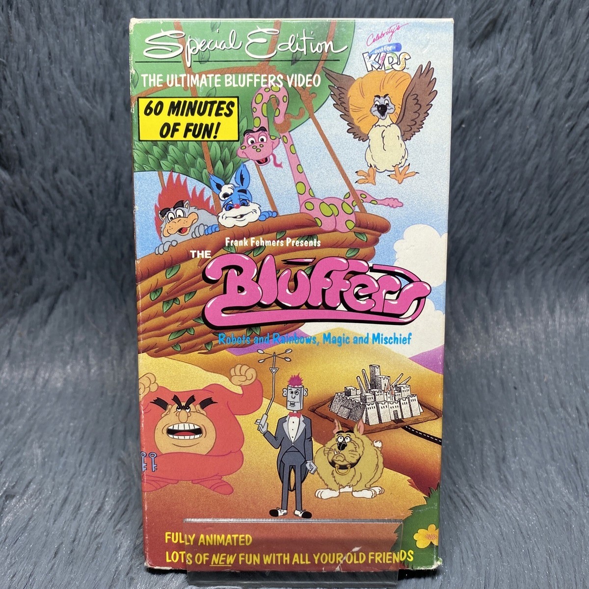 The Bluffers VHS Robots & Rainbows, Magic And Mischief