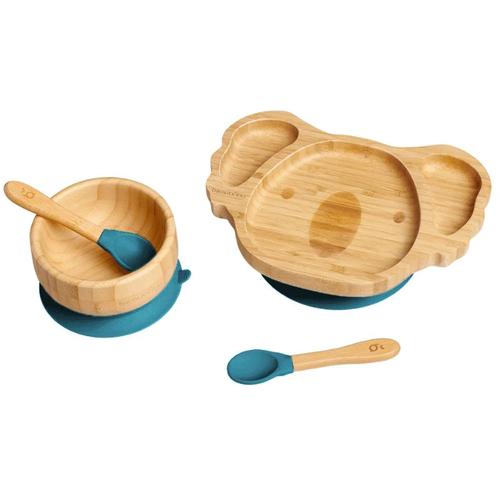 beaubaby® Koala & Classic - Bamboo Suction Plate & Bowl, Baby Weaning Bundle - Picture 4 of 6