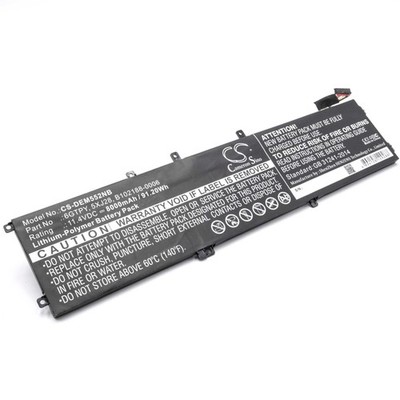 Akku für Dell XPS 15-9560-D2645 15-9560-D2745 15-9560-D2845 8000mAh 11,4V