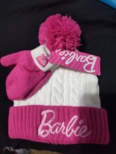 Barbie Girls Hat And Gloves