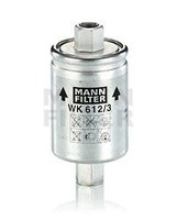 MANN-FILTER Kraftstofffilter WK 612/3 FüR Land Rover Lotus MG Opel Rover Toyota