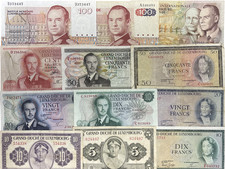 BANCONOTE LUSSEMBURGO - STILE …