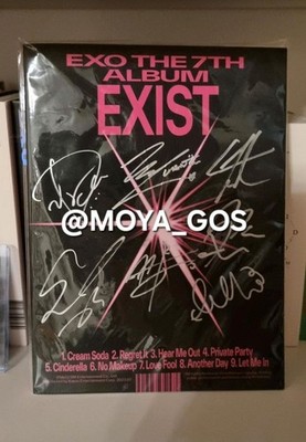 EXO Cream Soda signed Album EXIST