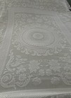 Vintage Bates Queen Elizabeth  Bedspread light  Green with Fringe 74"x110" — photo 3
