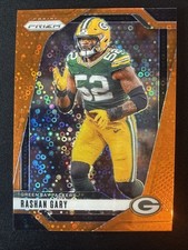 2024 Panini Prizm Rashan Gary Orange Disco Prizm #107 Packers