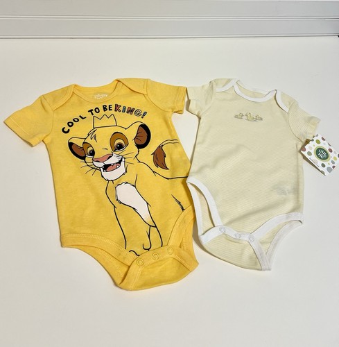 3/9 Monate Little Me & König der Löwen Bodys NEU! - Bild 2 von 8
