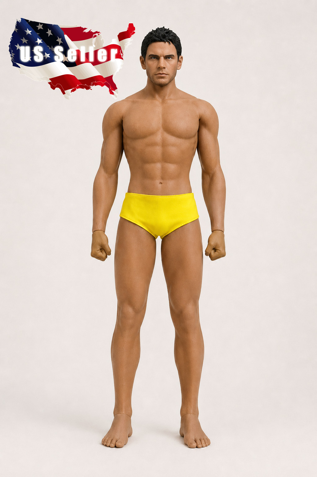 1/6 Custom Uncensored PHICEN 12" Male Narrow Shoulder Seamle