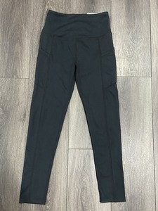 Womens  Leggings Black With Pockets "SO"  size XS New With Tags