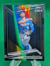 Jordan Sprinkle 2022 Panini Elite Extra Edition #131 Status Green /499