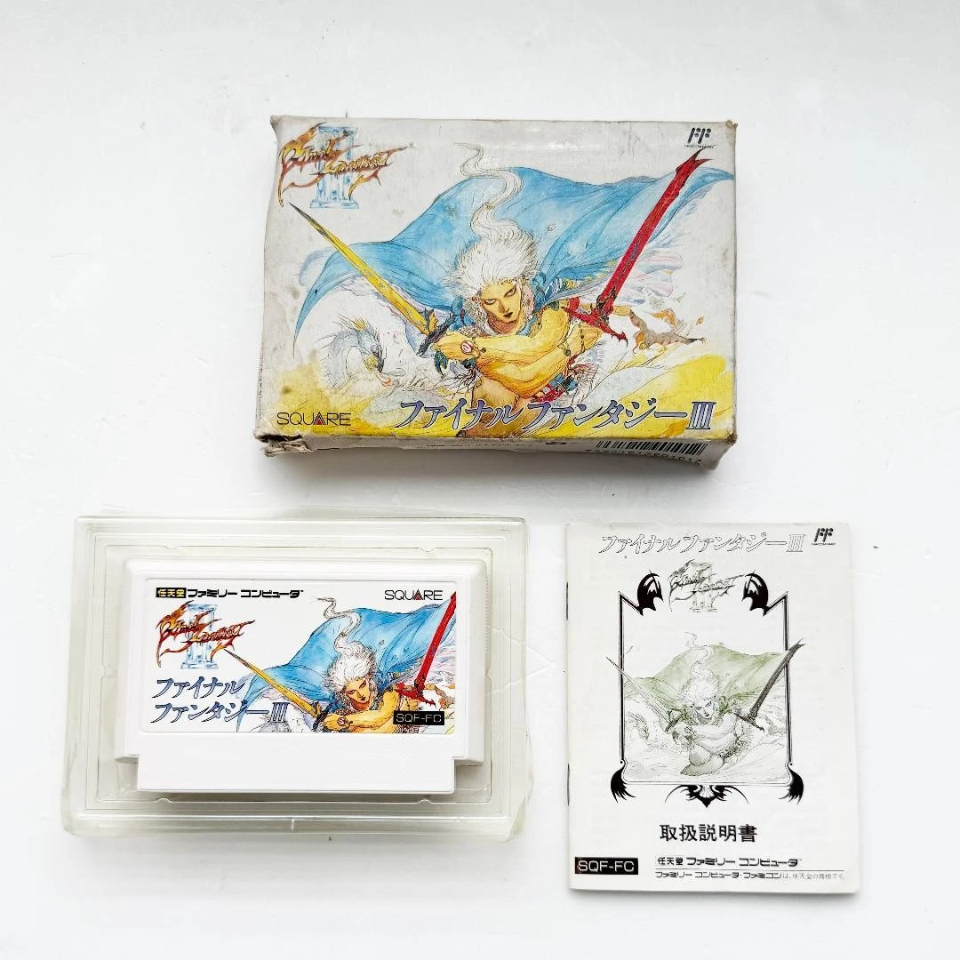 Final Fantasy III Nintendo NES NTSC-J (Japan) Video Games for sale