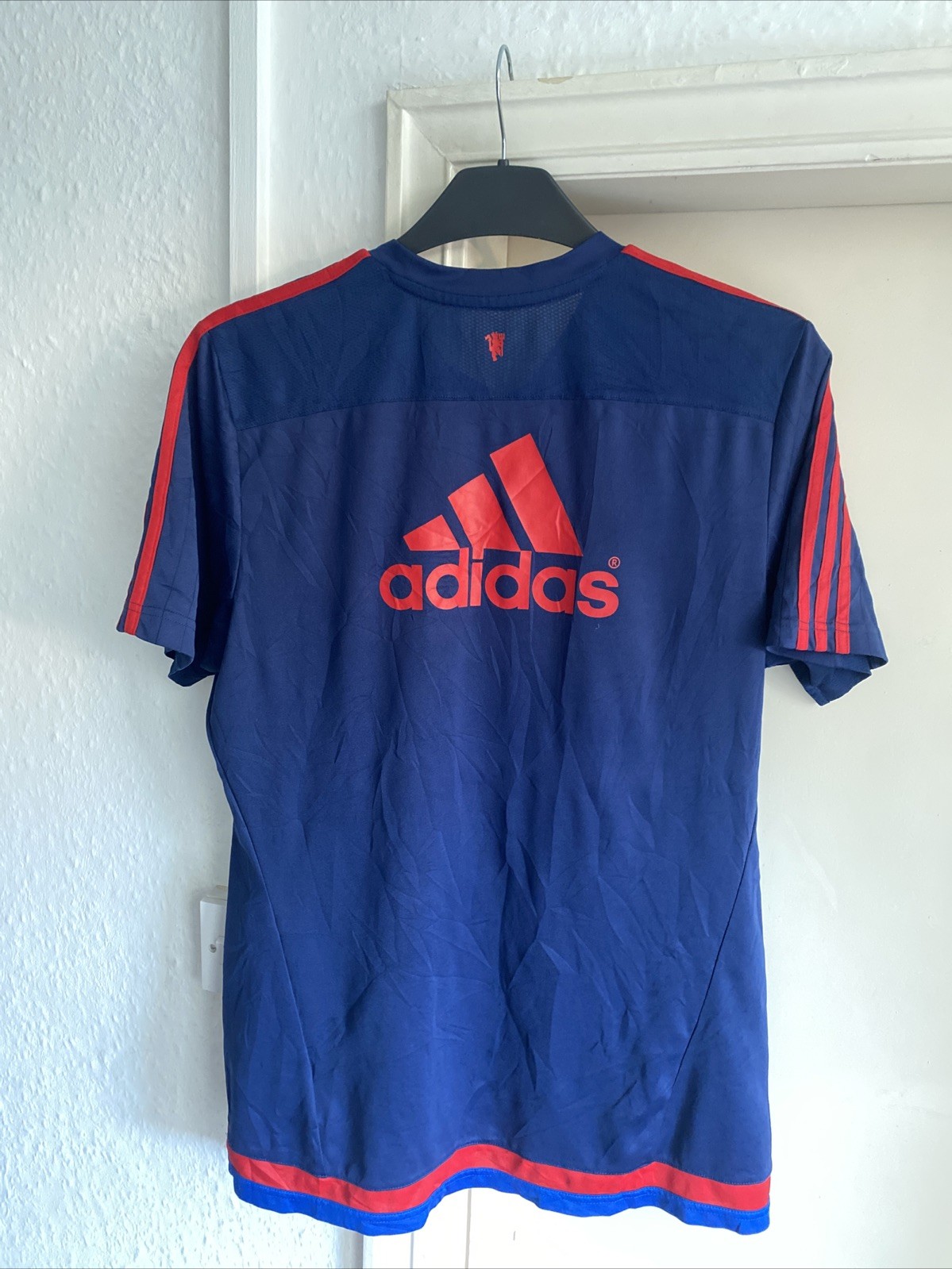 Manchester United Adidas Training Football Top Large  thumbnail 3