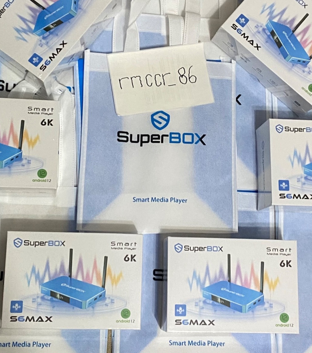 S6 Max Android Tv Box + Gift Bag - Certified Seller - Free U