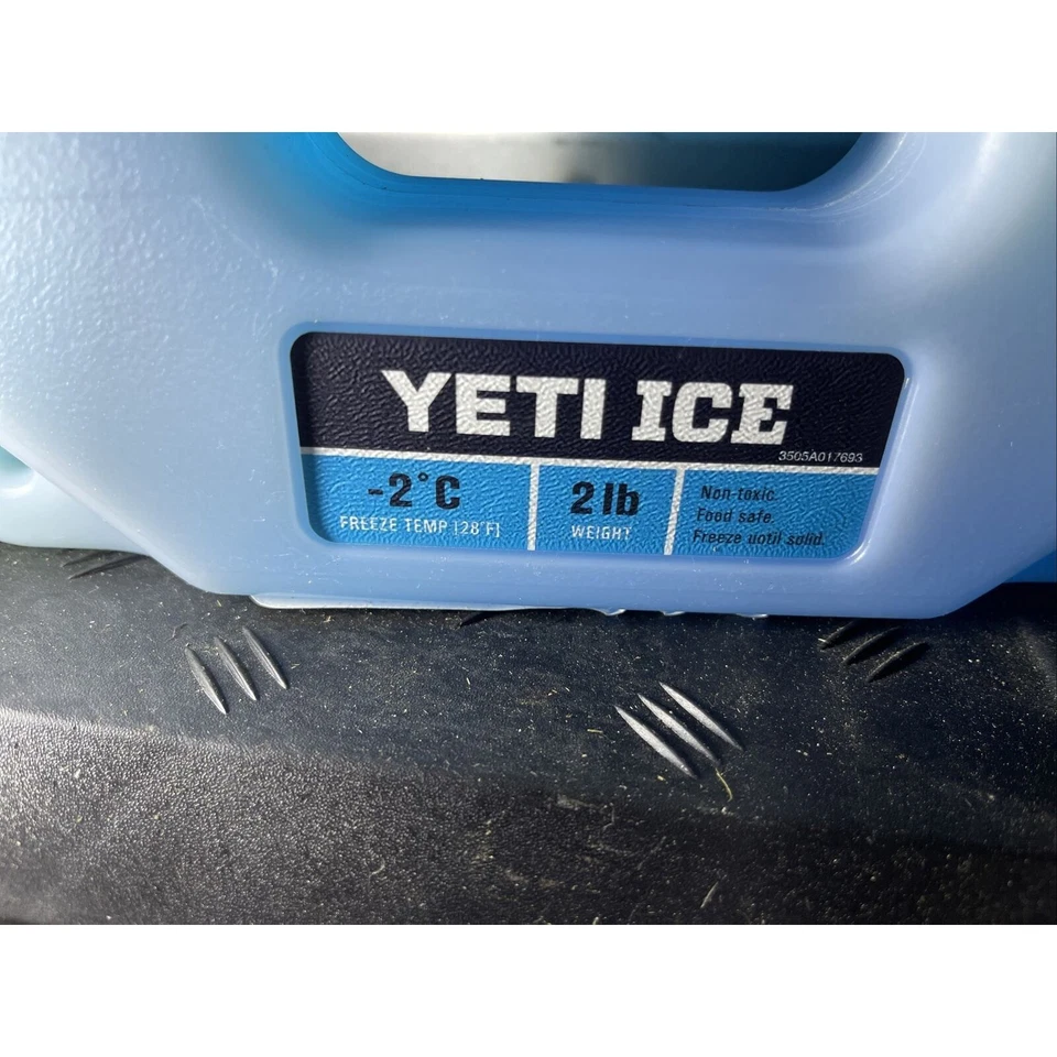 YETI ICE PAQUETE DE HIELO 2 lb Paquete frío ICE Foto 3 de 4