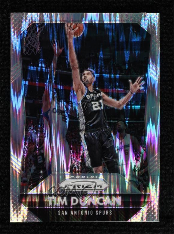 2015-16 Panini Prizm Flash Prizm Tim Duncan #51 HOF s5q