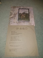 LED ZEPPELIN IV 4 UNTITLED UK 1st PRESS PLUM LABEL A3/B4 PECKO PORKY 2401012 LP