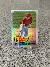 2021 Topps ~ Chrome 1965 Topps Redux Shohei Ohtani Refractor #TH65-4 Angels MVP