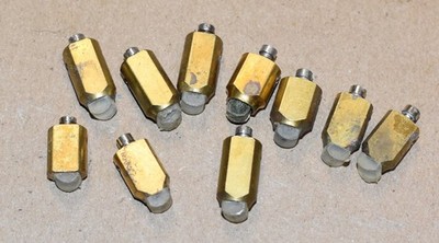 Lot of 10 Used Chime Clock Strike Hammers   Kieninger Hermle Others