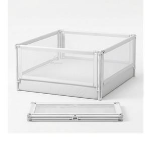 Kayoura BBZ-363 Adjustable Double Sided Bed Rail for Baby, White