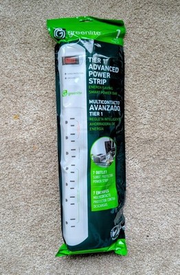 Greenlite Tier 1 Advanced Power Strip - 7 Outlet Smart Surge Protector