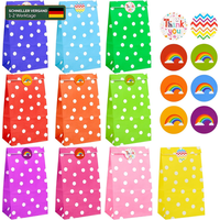 PapiertüTen 20 StüCk GeschenktüTen FüR Kindergeburtstage Mit 36 Aufklebern